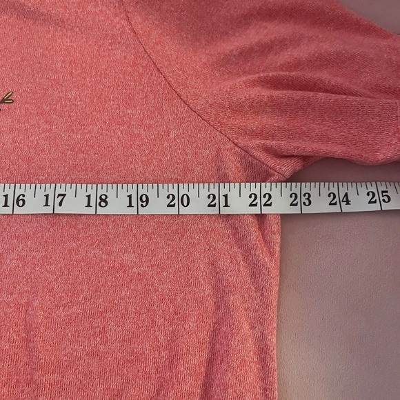Cuddl Duds XL Peach Shirt So Soft! Be Real Not Perfect - Picture 2 of 11